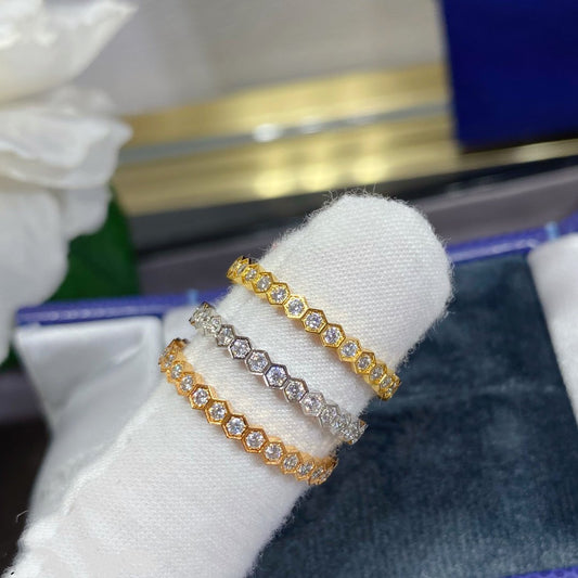 [Eternal Jewelry]BEE LOVE DIAMOND PAVED SMALL RING