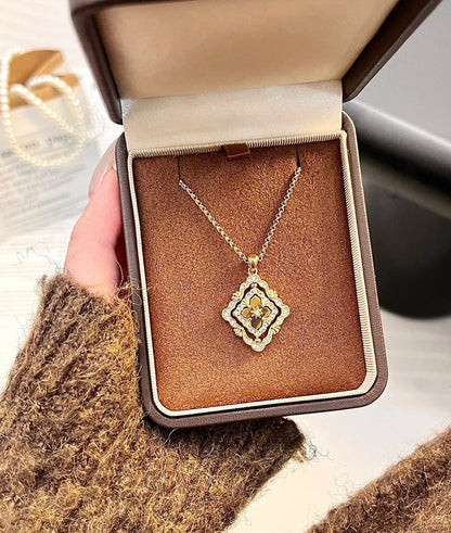 [Eternal jewelry] B.C.L ENAMEL ROTATING SINGLE-DIAMOND NECKLACE£¨Various colors£©