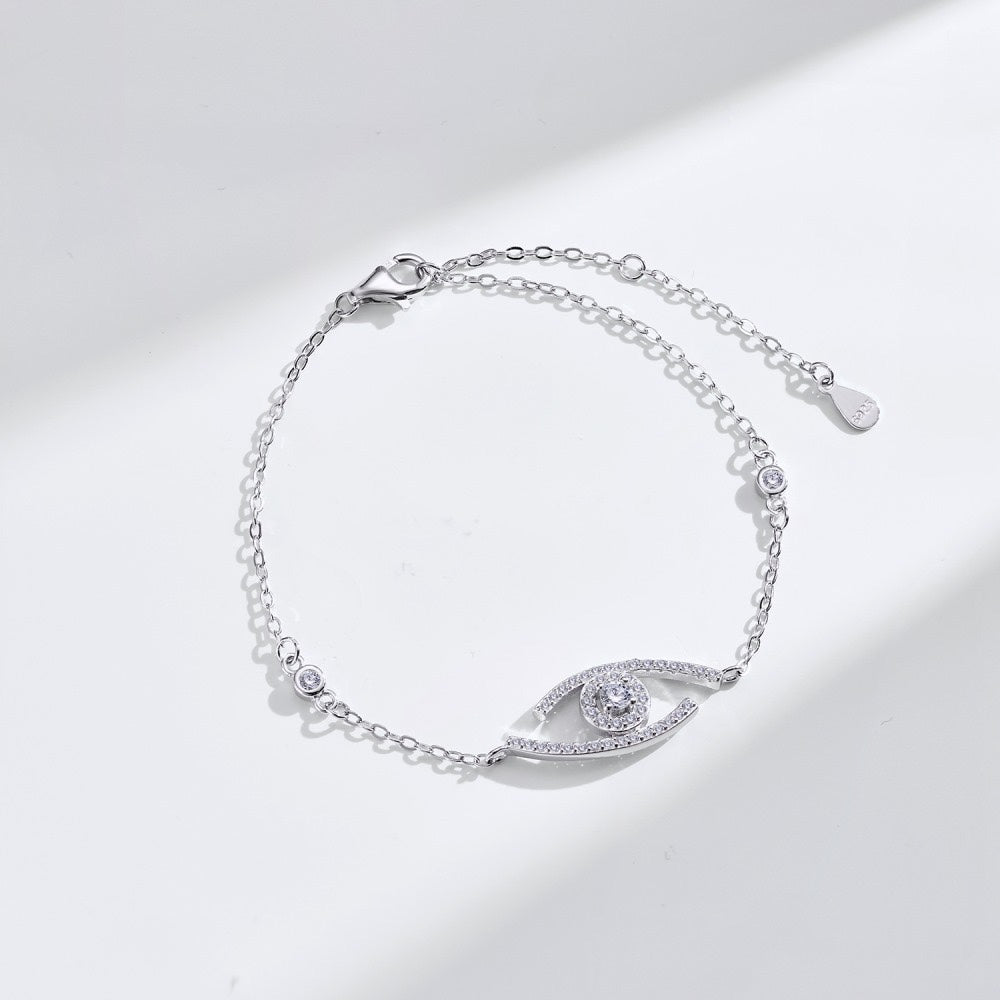 [Eternal jewelry]Lucky Eye Pave-Set Diamond Bracelet
