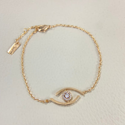 [Eternal jewelry]Lucky Eye Pave-Set Diamond Bracelet