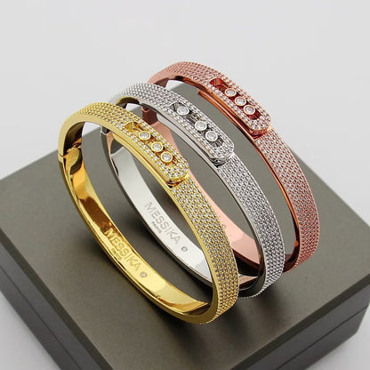 [Eternal jewelry]Move Noa Full Pavé Diamond Bangle Bracelet