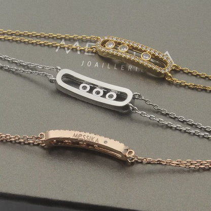 [Eternal jewelry] Move Classique pavé bracelet