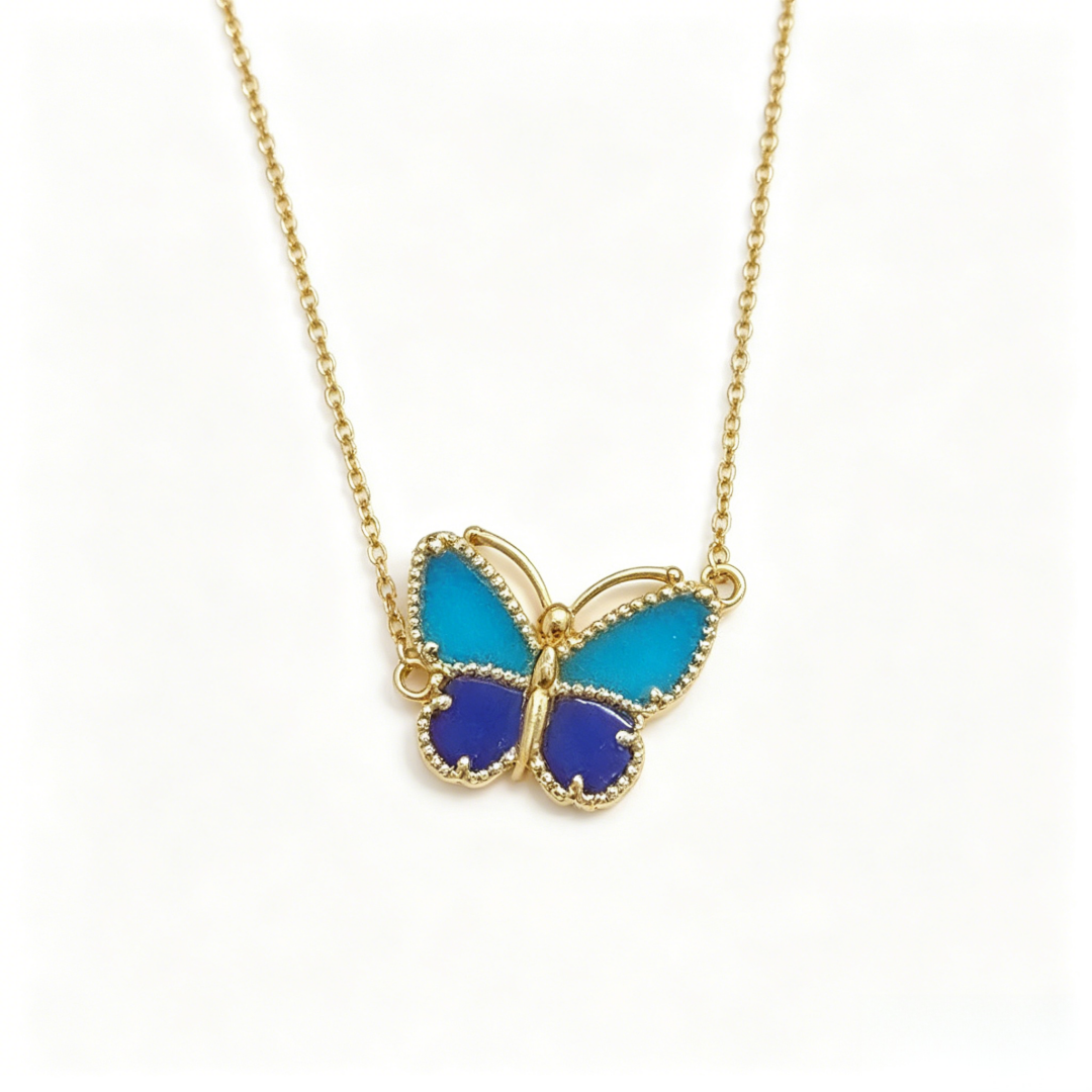 [Eternal jewelry] 2026 NEW LUCKY BUTTERFLY 1 MOTIFS NECKLACE