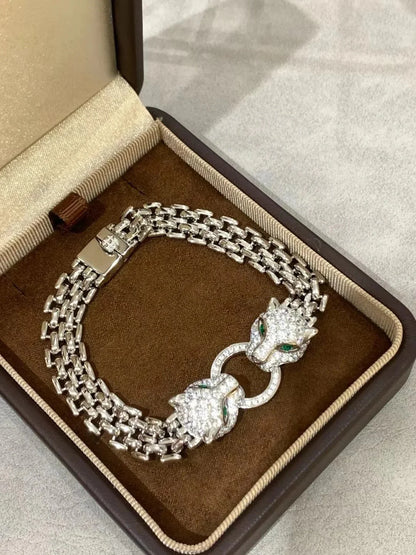 [Eternal jewelry]DOUBLE PANTHER BRACELET