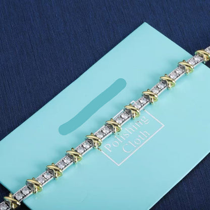 [Eternal jewelry]New 16-stone diamond bracelet