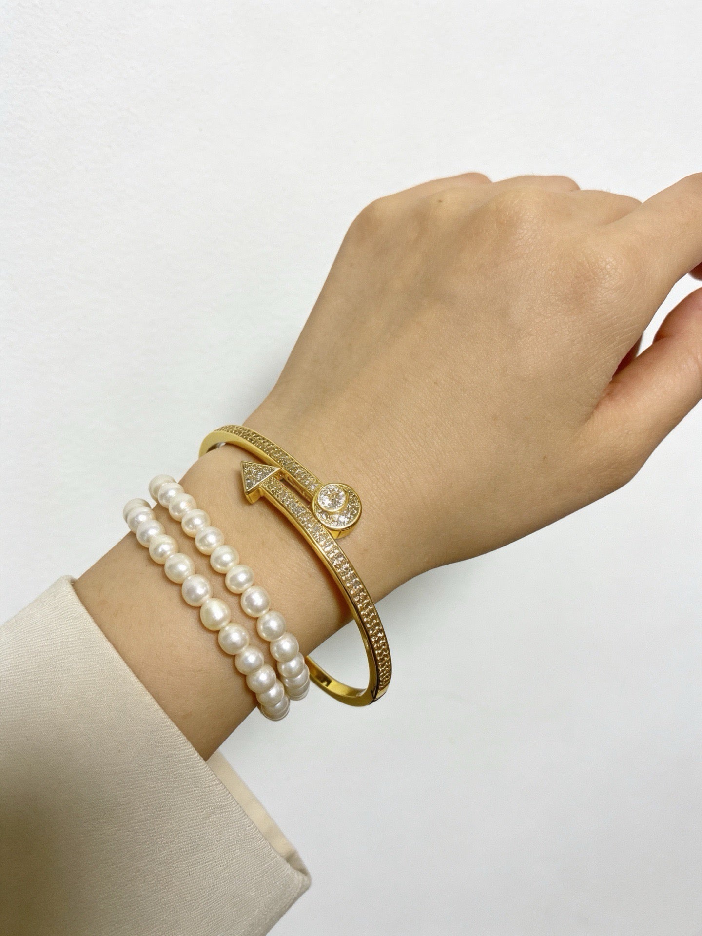 [Eternal jewelry] Full Diamond Bracelet