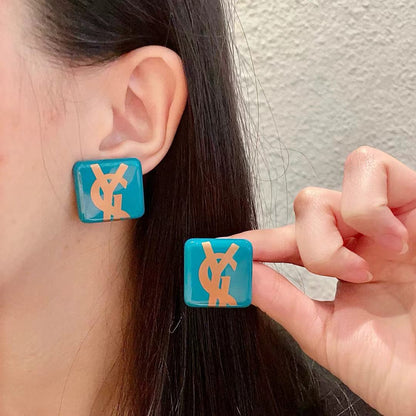 [Eternal jewelry]Classic Letter Earrings