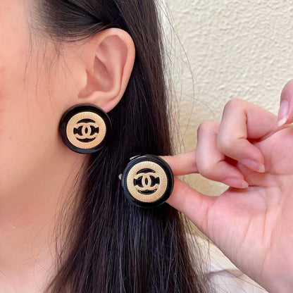[Eternal jewelry]Classic Double C Earrings