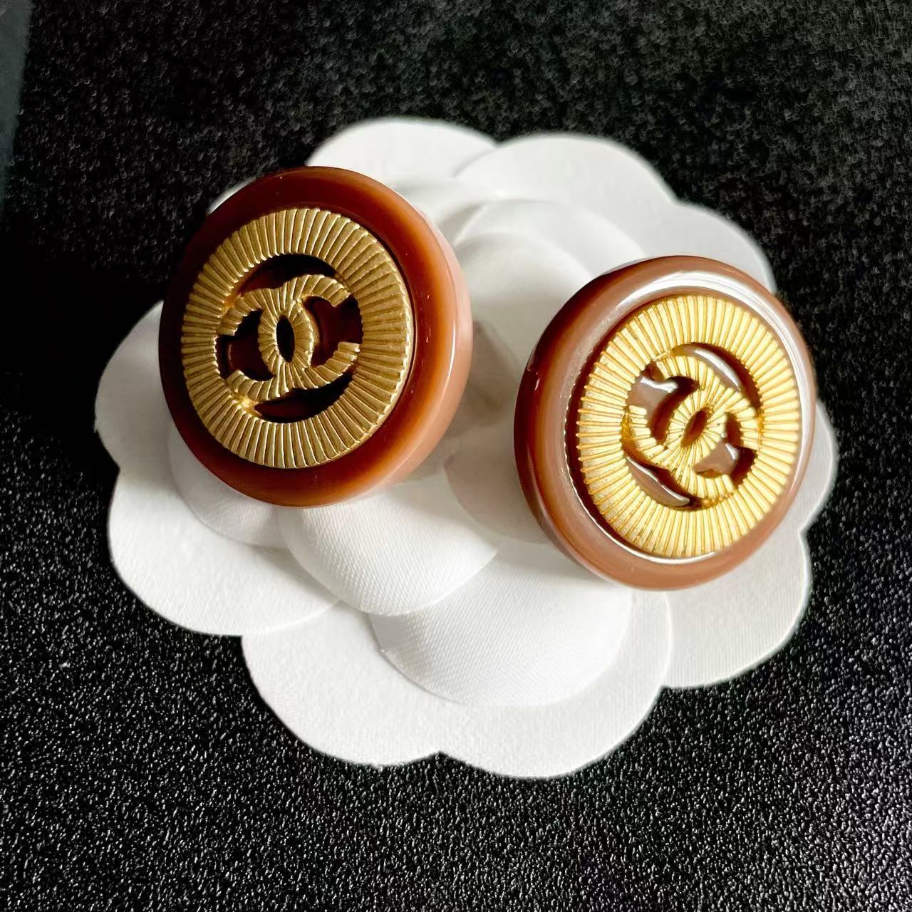 [Eternal jewelry]Classic Double C Earrings