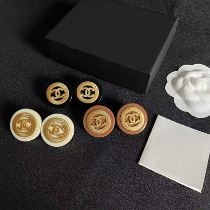 [Eternal jewelry]Classic Double C Earrings