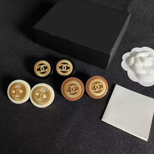[Eternal jewelry]Classic Double C Earrings
