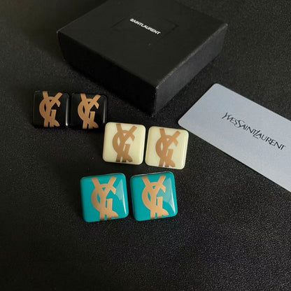 [Eternal jewelry]Classic Letter Earrings