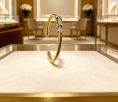 ¡®Eternal jewelry26 New Open Horseshoe Bangle