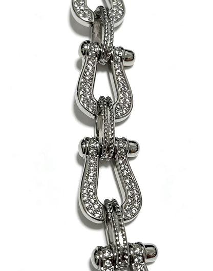 ¡®Eternal jewelryDiamond-studded Horseshoe Bracelet