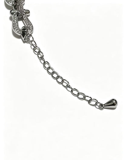 ¡®Eternal jewelryDiamond-studded Horseshoe Bracelet