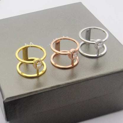 [Eternal Jewelry]Move Romane Diamond Ring（副本）