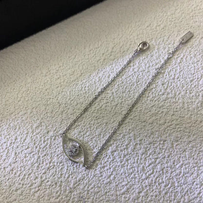 [Eternal Jewelry]Lucky Eye Sliding Diamond Bracelet