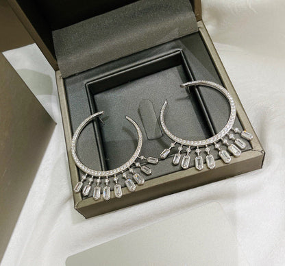 [Eternal Jewelry] Kate Moss Tassel Hoop Earrings