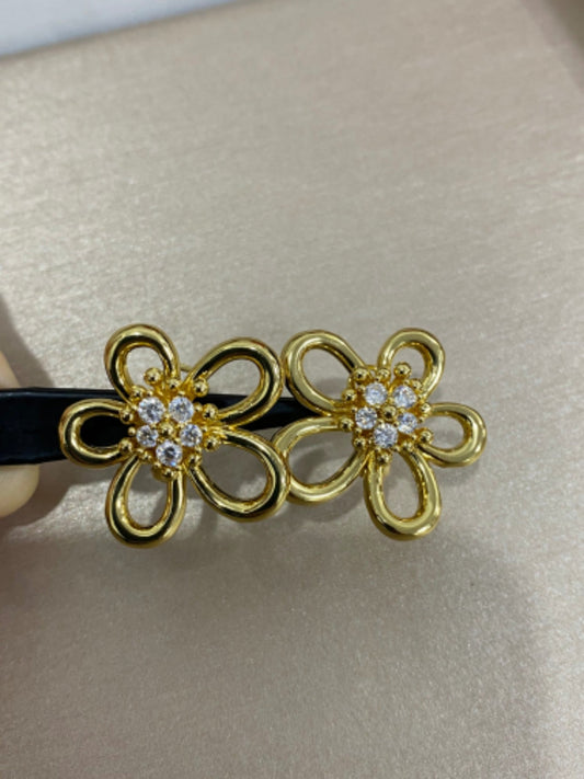 [EternalJewelry]Flowerlace Stud Earrings,