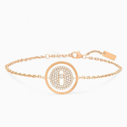 [Eternal jewelry]LUCKY MOVE DIAMOND PAVED BRACELET
