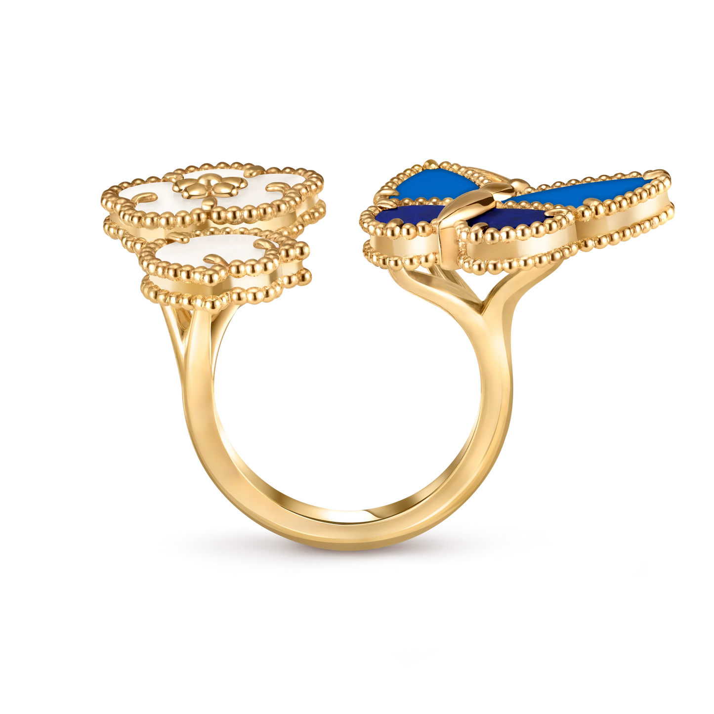 [Eternal jewelry]2026 NEW MODEL SPRING LUCKY 3 MOTIF GOLD RING