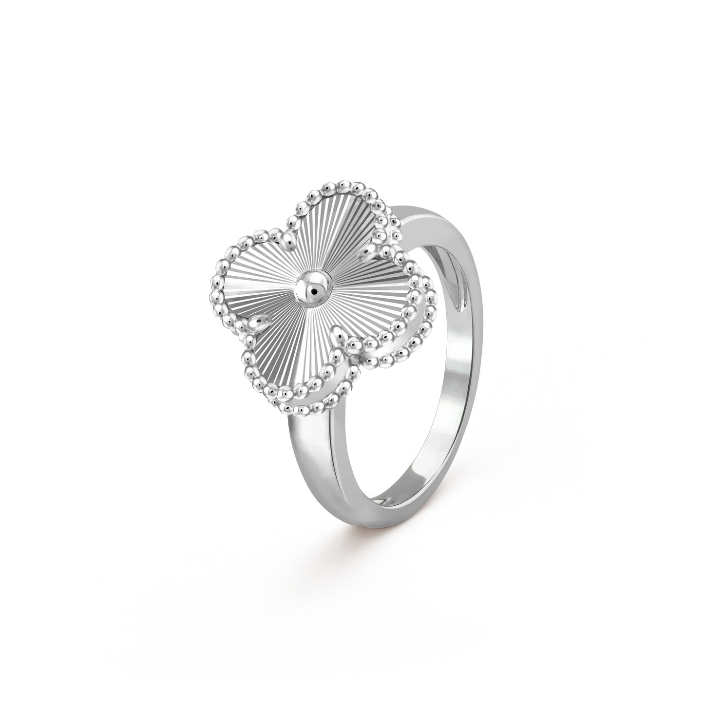 [Eternal Jewelry]CLOVER SILVER RING