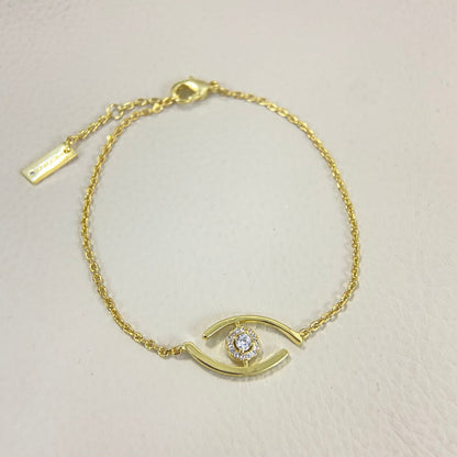 [Eternal jewelry]Lucky Eye Pave-Set Diamond Bracelet