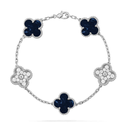 [Eternal Jewelry]CLOVER 5 MOTIF PIETERSITE BRACELET COLLECTION