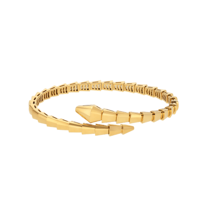 [Eternal Jewelry]Viper Silver No‑Diamond Snake Bracelet