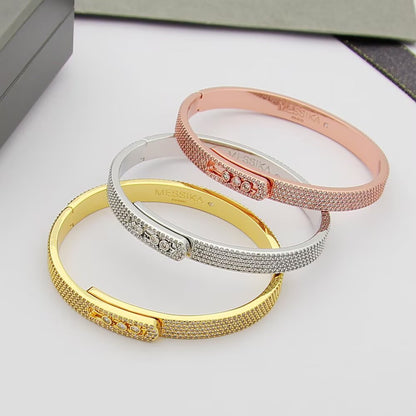 [Eternal jewelry]Move Noa Full Pavé Diamond Bangle Bracelet