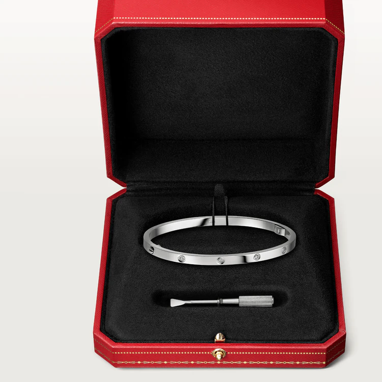 [Eternal Jewelry]LOVE BRACELET 3.65MM 10 DIAMONDS