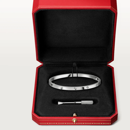 [Eternal Jewelry]LOVE BRACELET 3.65MM 10 DIAMONDS