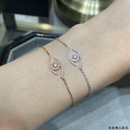 [Eternal jewelry]Lucky Eye Pave-Set Diamond Bracelet