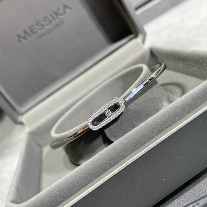 [Eternal jewelry]Move Uno pavé flex bangle medium