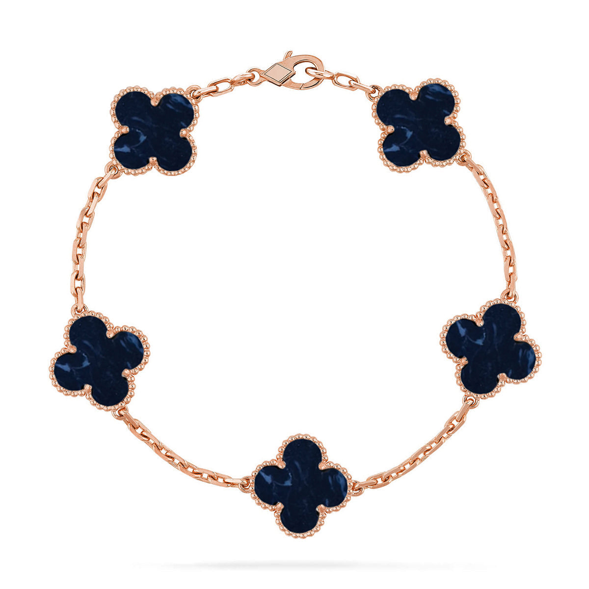 [Eternal Jewelry]CLOVER 5 MOTIF PIETERSITE BRACELET COLLECTION