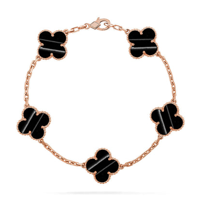 [Eternal Jewelry] CLOVER 5 MOTIF PULSAR STONE BRACELET COLLECTION