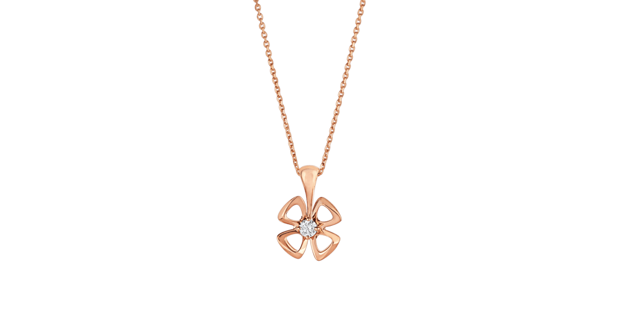 [Eternal Jewelry]FIOREVER NECKLACE DIAMOND CENTER