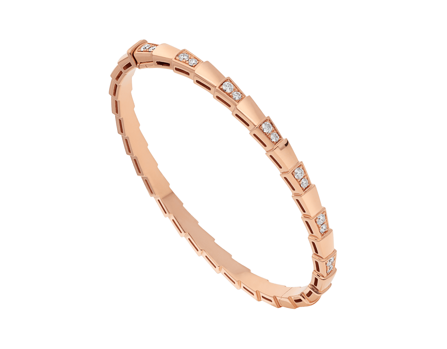 [Eternal Jewelry]SERPENTI SMALL BRACELET PINK GOLD DIAMOND