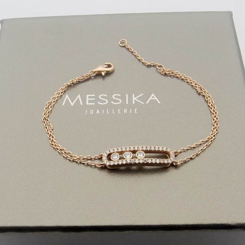 [Eternal jewelry] Move Classique pavé bracelet