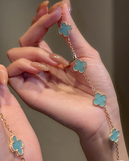 [Eternal jewelry]Baby Blue Braided Bracelet