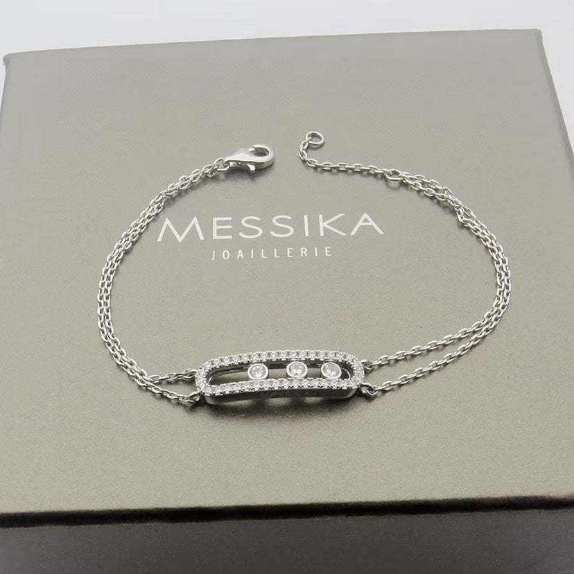 [Eternal jewelry] Move Classique pavé bracelet