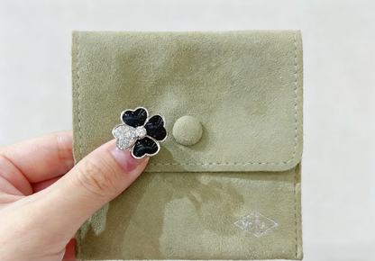 [Eternal Jewellery] Heart-Shaped Four-Leaf Clover Ring