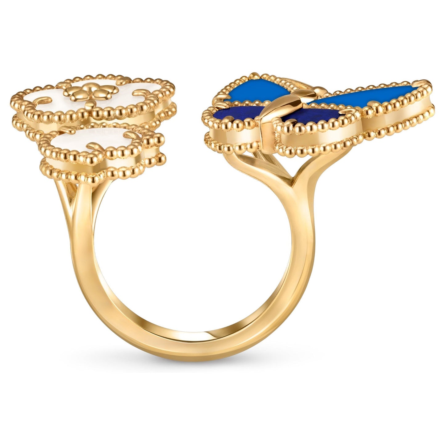 [Eternal jewelry]LUCKY SPRING BUTTERFLY OPEN-FACE RINGS