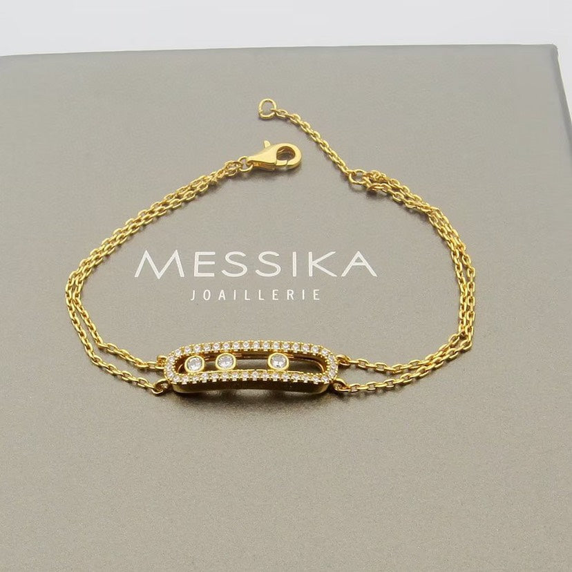 [Eternal jewelry] Move Classique pavé bracelet