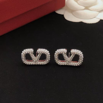 [Eternal Jewelry]Top-of-the-range crystal earrings
