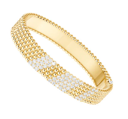 [Eternal jewelry]Five-row diamond bracelet