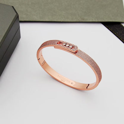 [Eternal jewelry]Move Noa Full Pavé Diamond Bangle Bracelet