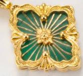 [Eternal jewelry] B.C.L SMALL SIZE ENAMEL NECKLACE£¨Various colors)