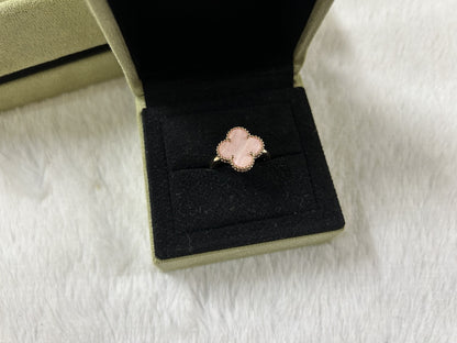 [Eternal Jewelry]Pink Clover Ring