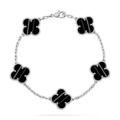 [Eternal Jewelry] CLOVER 5 MOTIF PULSAR STONE BRACELET COLLECTION